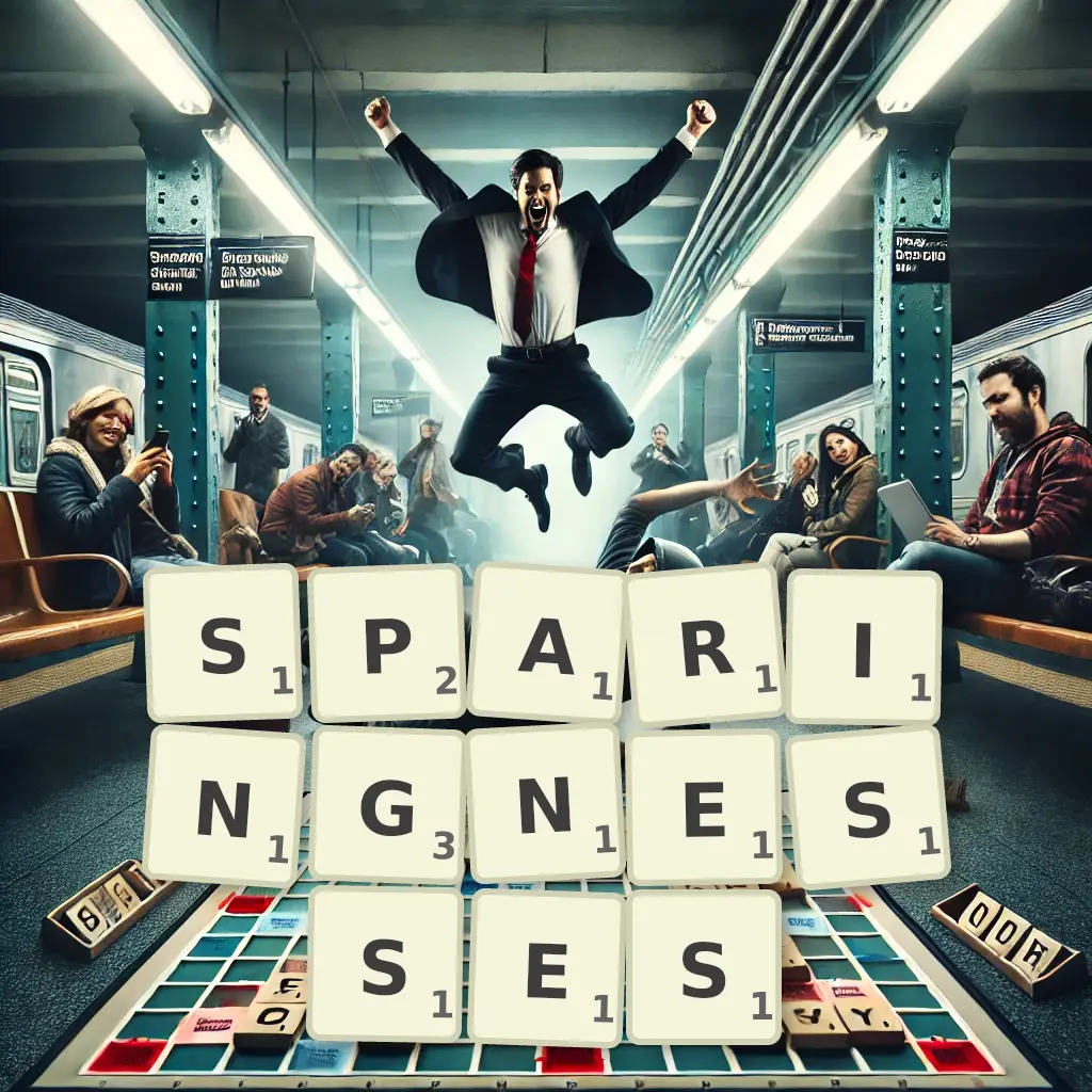 List of words with letters SPARINGNESSES Words with letters SPARINGNESSES