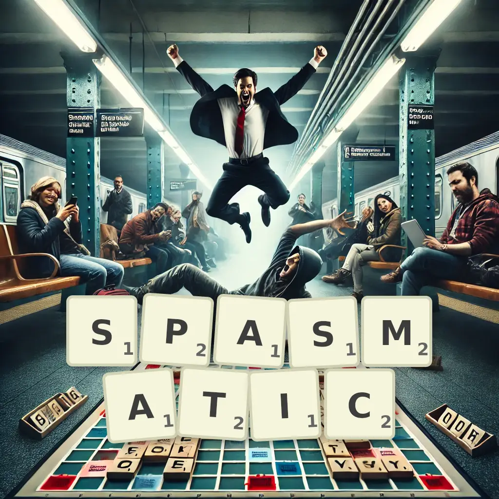 List of words with letters SPASMATIC Words with letters SPASMATIC