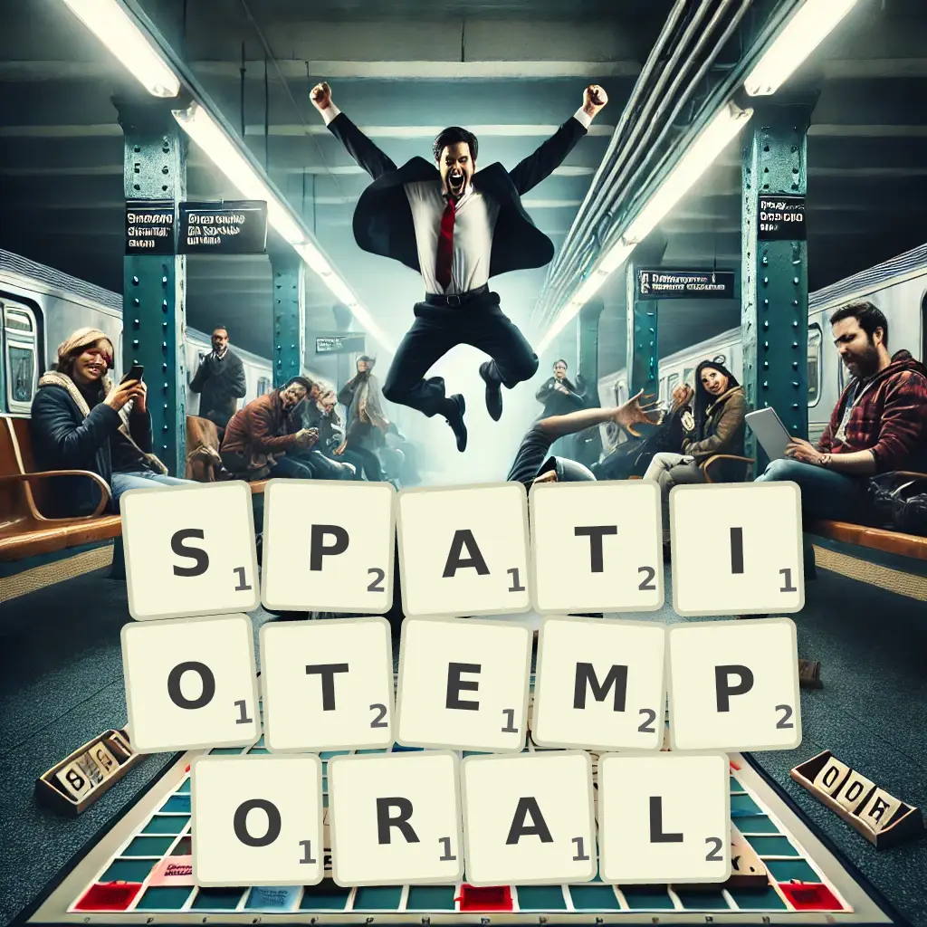 List of words with letters SPATIOTEMPORAL Words with letters SPATIOTEMPORAL