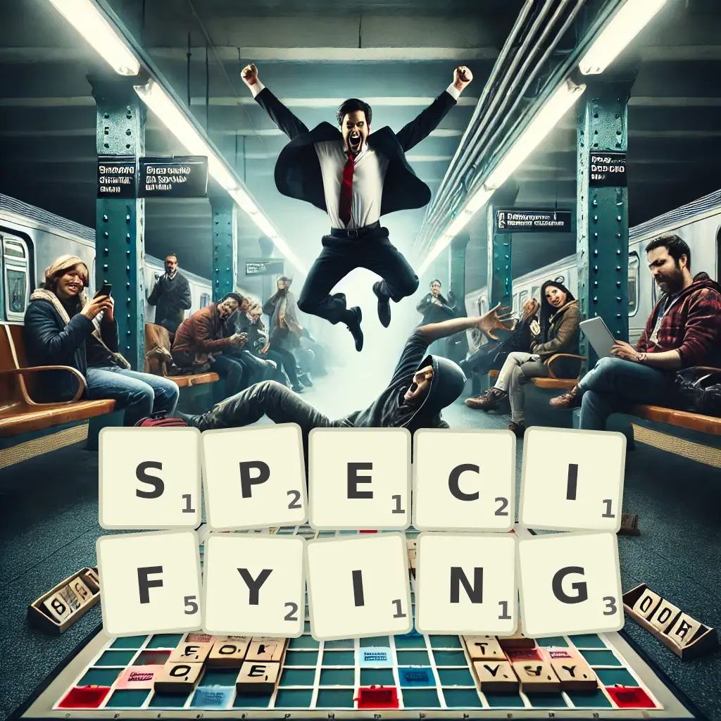 List of words with letters SPECIFYING Words with letters SPECIFYING