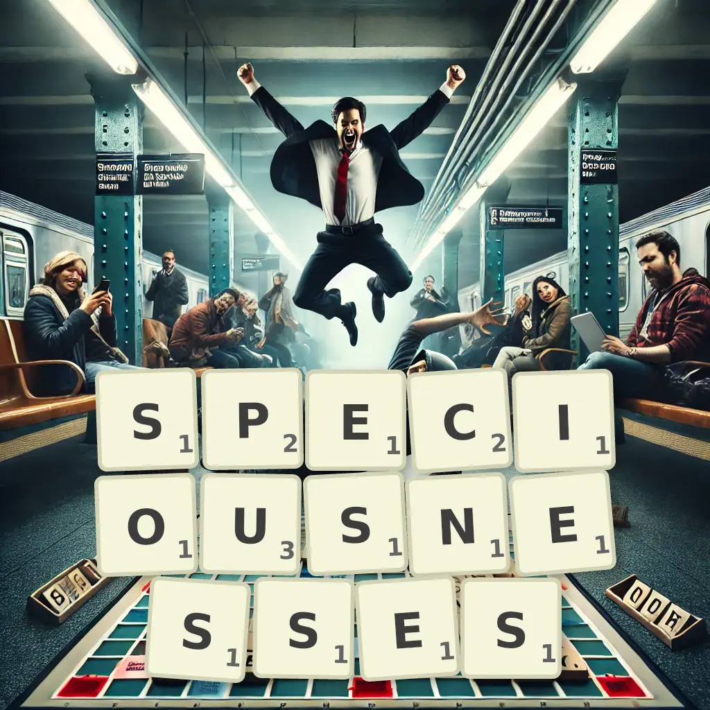 List of words with letters SPECIOUSNESSES Words with letters SPECIOUSNESSES