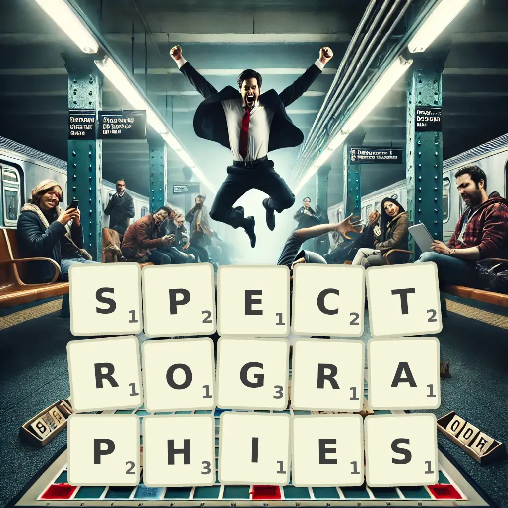 List of words with letters SPECTROGRAPHIES Words with letters SPECTROGRAPHIES