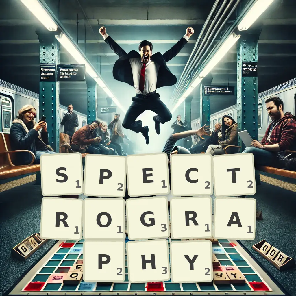 List of words with letters SPECTROGRAPHY Words with letters SPECTROGRAPHY