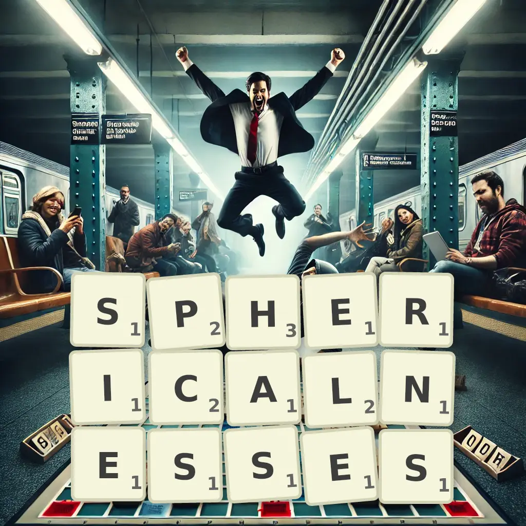 List of words with letters SPHERICALNESSES Words with letters SPHERICALNESSES