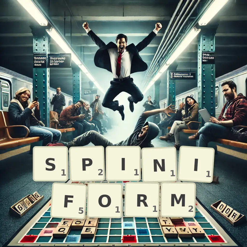 List of words with letters SPINIFORM Words with letters SPINIFORM