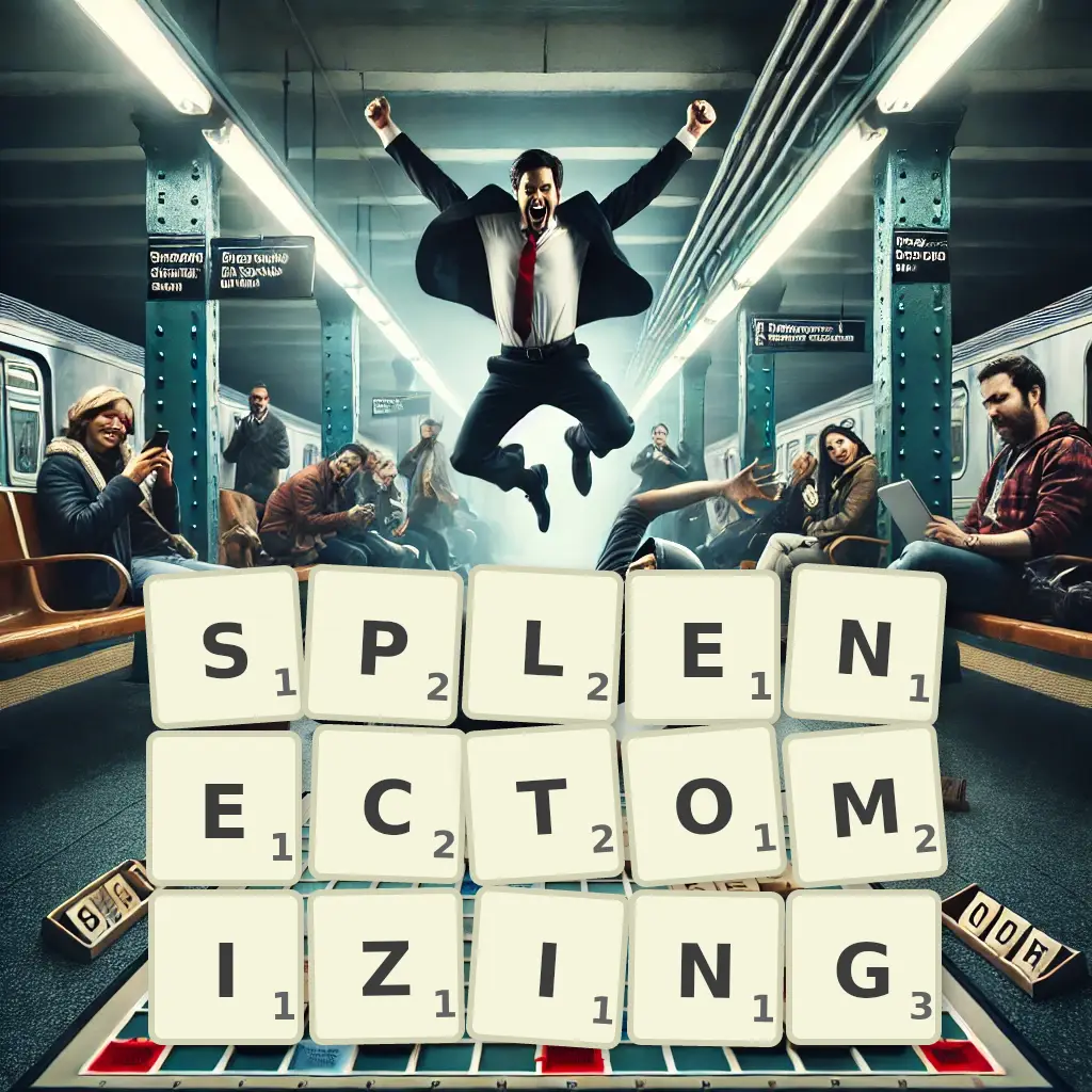 List of words with letters SPLENECTOMIZING Words with letters SPLENECTOMIZING