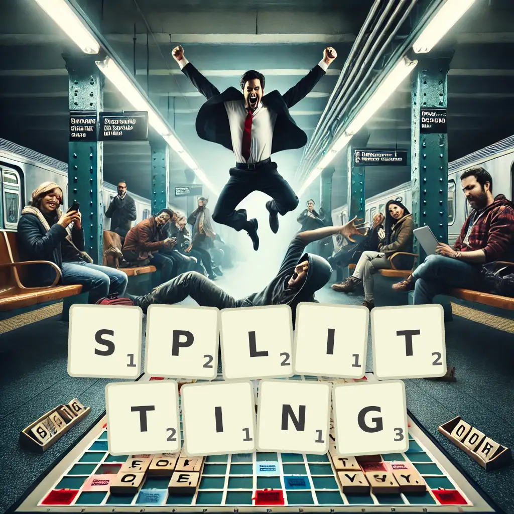 List of words with letters SPLITTING Words with letters SPLITTING