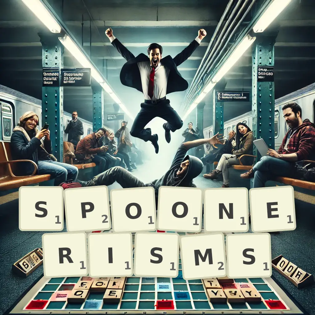List of words with letters SPOONERISMS Words with letters SPOONERISMS