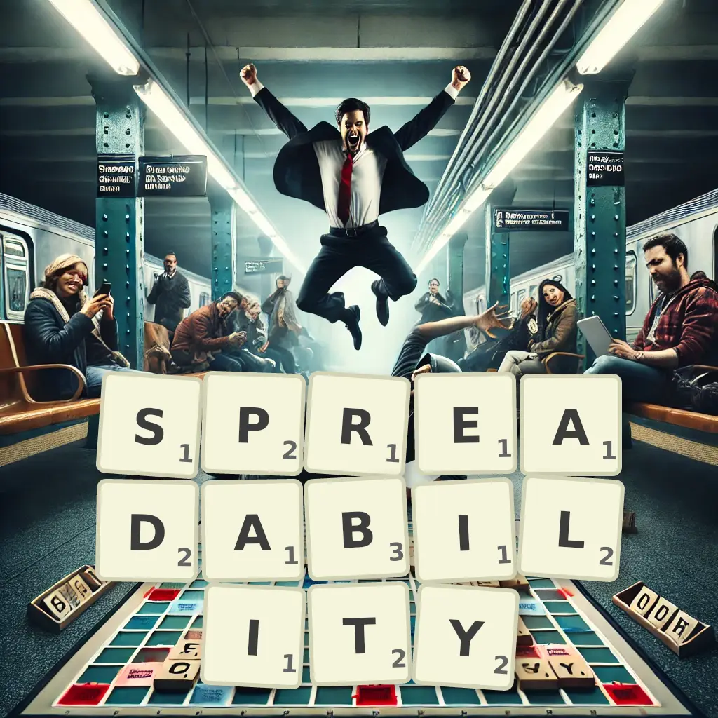 List of words with letters SPREADABILITY Words with letters SPREADABILITY