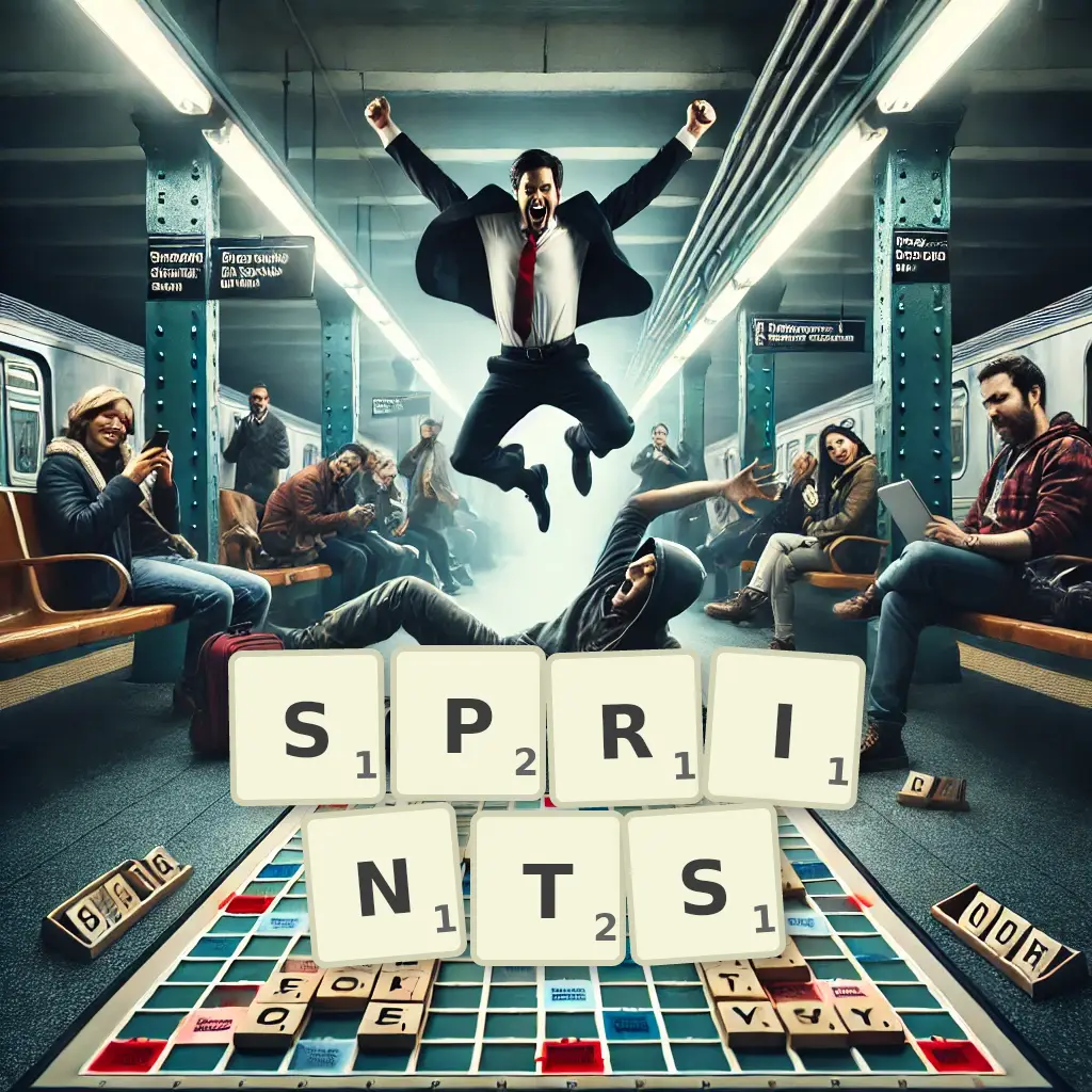 Words with letters SPRINTS