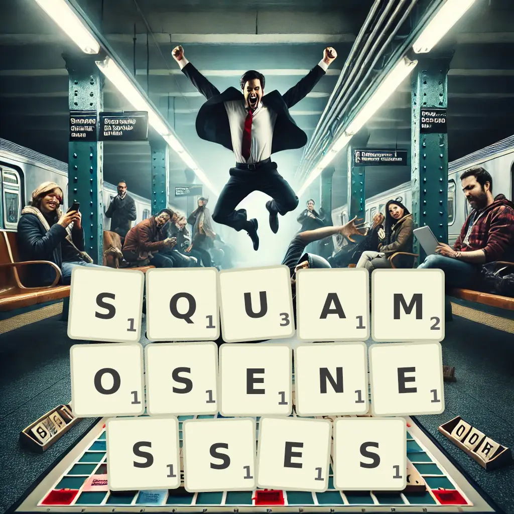List of words with letters SQUAMOSENESSES Words with letters SQUAMOSENESSES