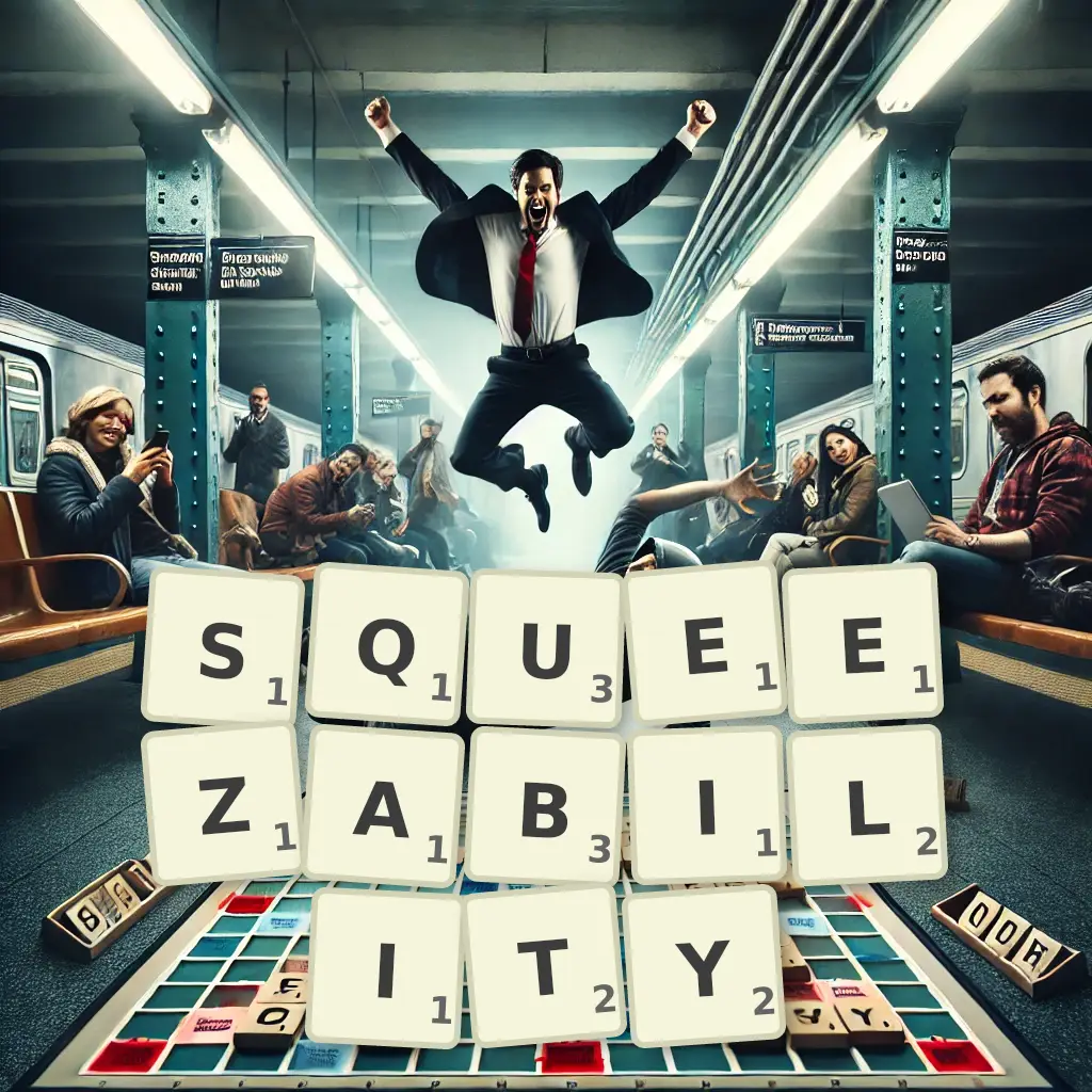 List of words with letters SQUEEZABILITY Words with letters SQUEEZABILITY