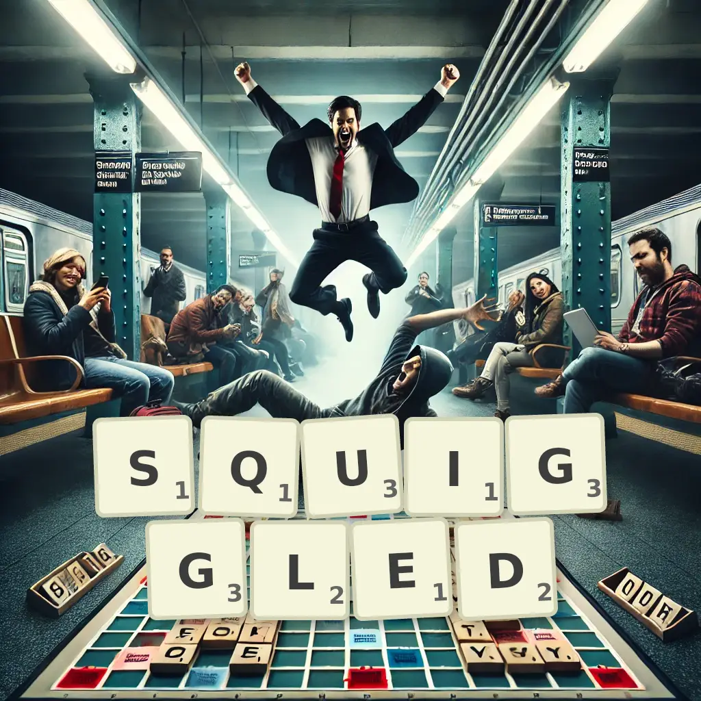 List of words with letters SQUIGGLED Words with letters SQUIGGLED