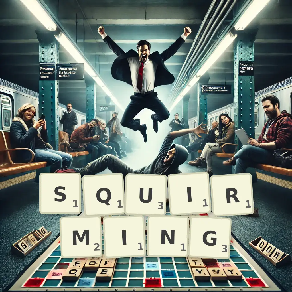 List of words with letters SQUIRMING Words with letters SQUIRMING