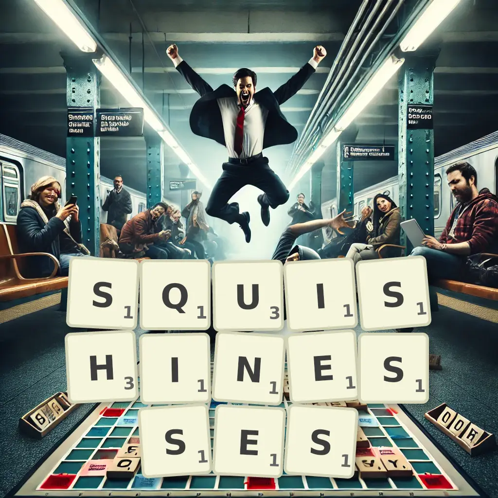 List of words with letters SQUISHINESSES Words with letters SQUISHINESSES