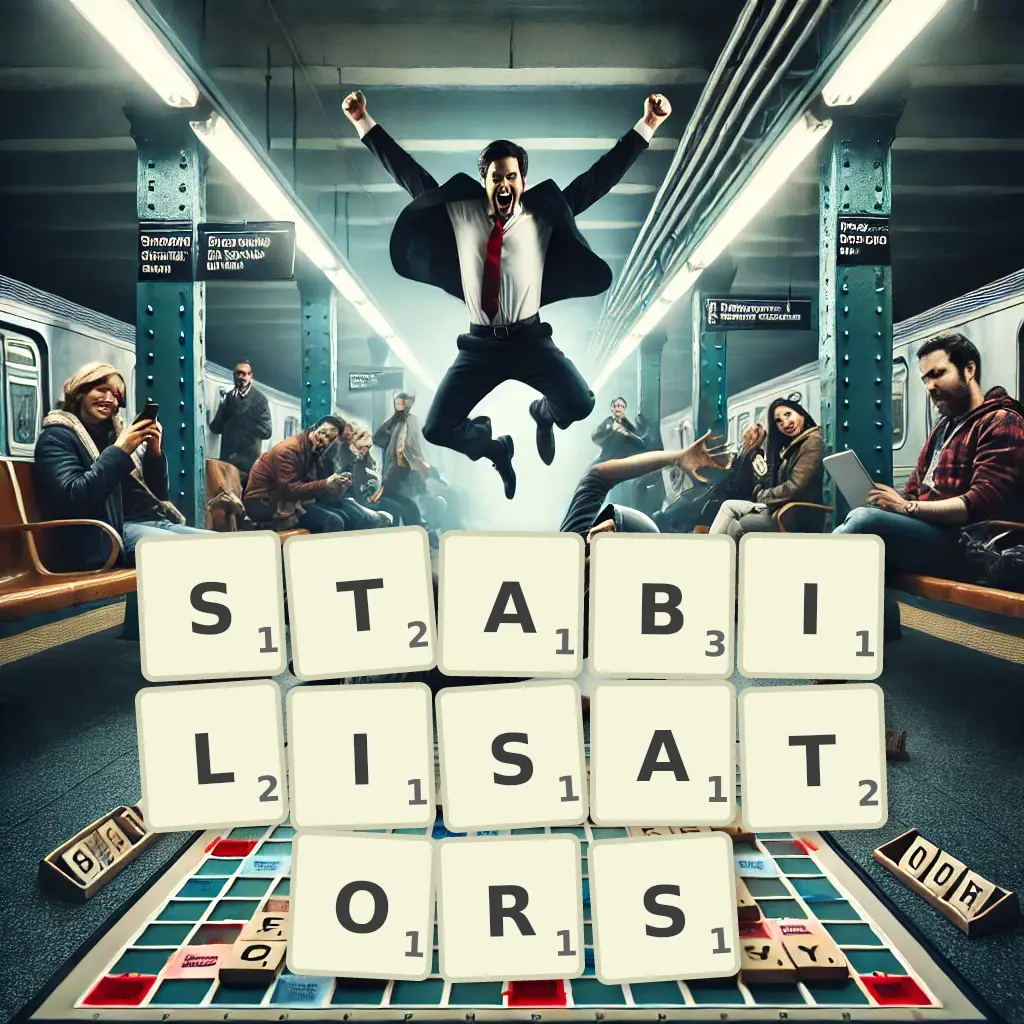 List of words with letters STABILISATORS Words with letters STABILISATORS