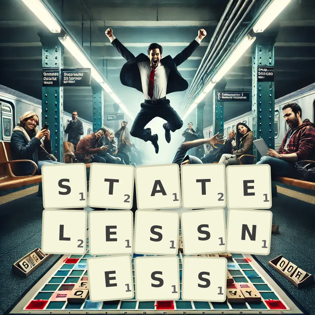 List of words with letters STATELESSNESS Words with letters STATELESSNESS