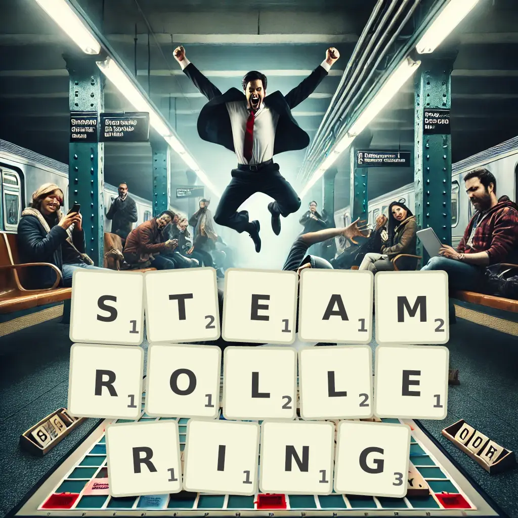 List of words with letters STEAMROLLERING Words with letters STEAMROLLERING