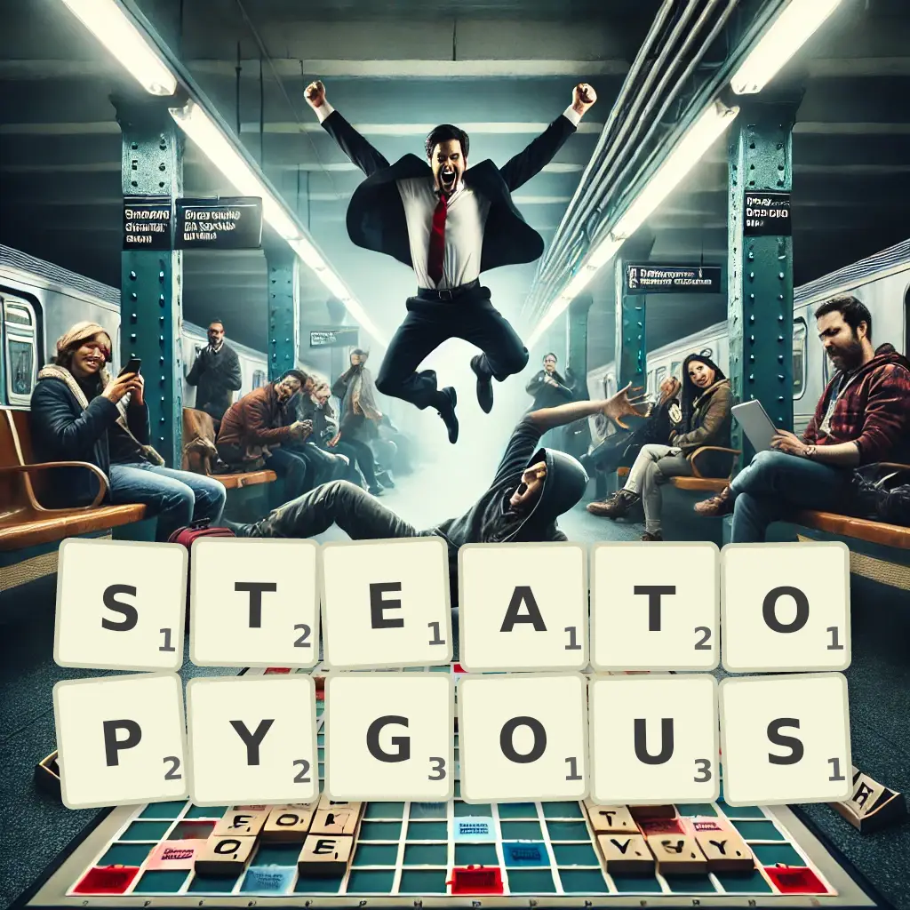 List of words with letters STEATOPYGOUS Words with letters STEATOPYGOUS