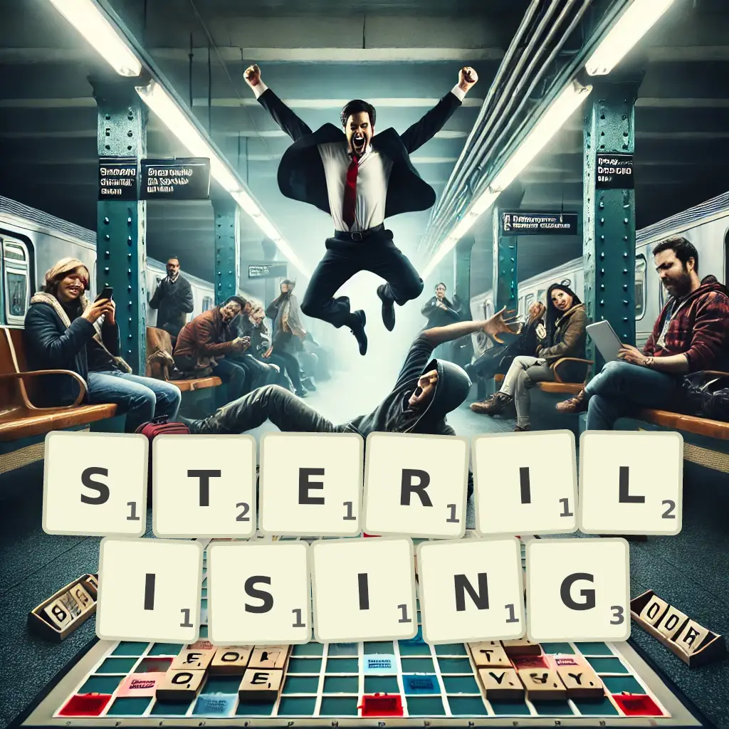 List of words with letters STERILISING Words with letters STERILISING