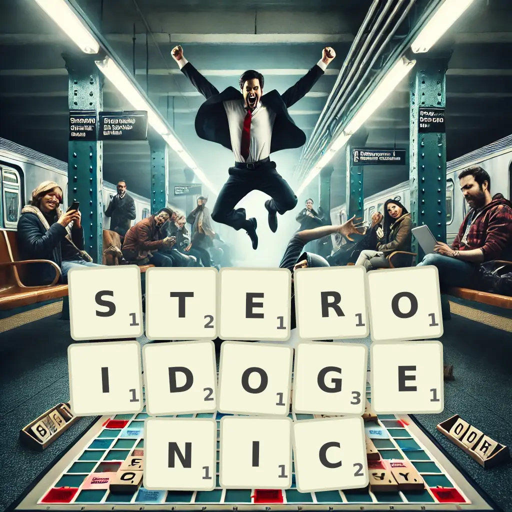 List of words with letters STEROIDOGENIC Words with letters STEROIDOGENIC