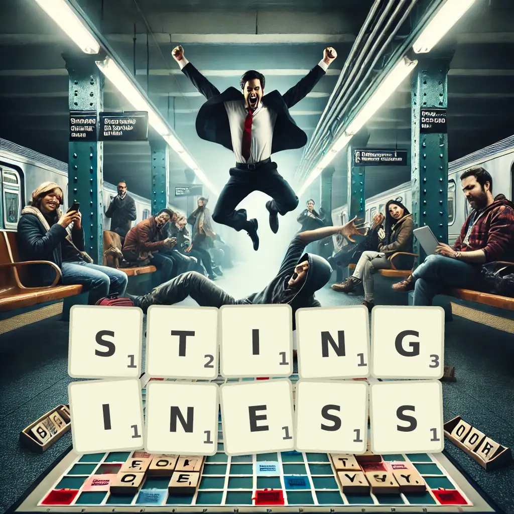 List of words with letters STINGINESS Words with letters STINGINESS