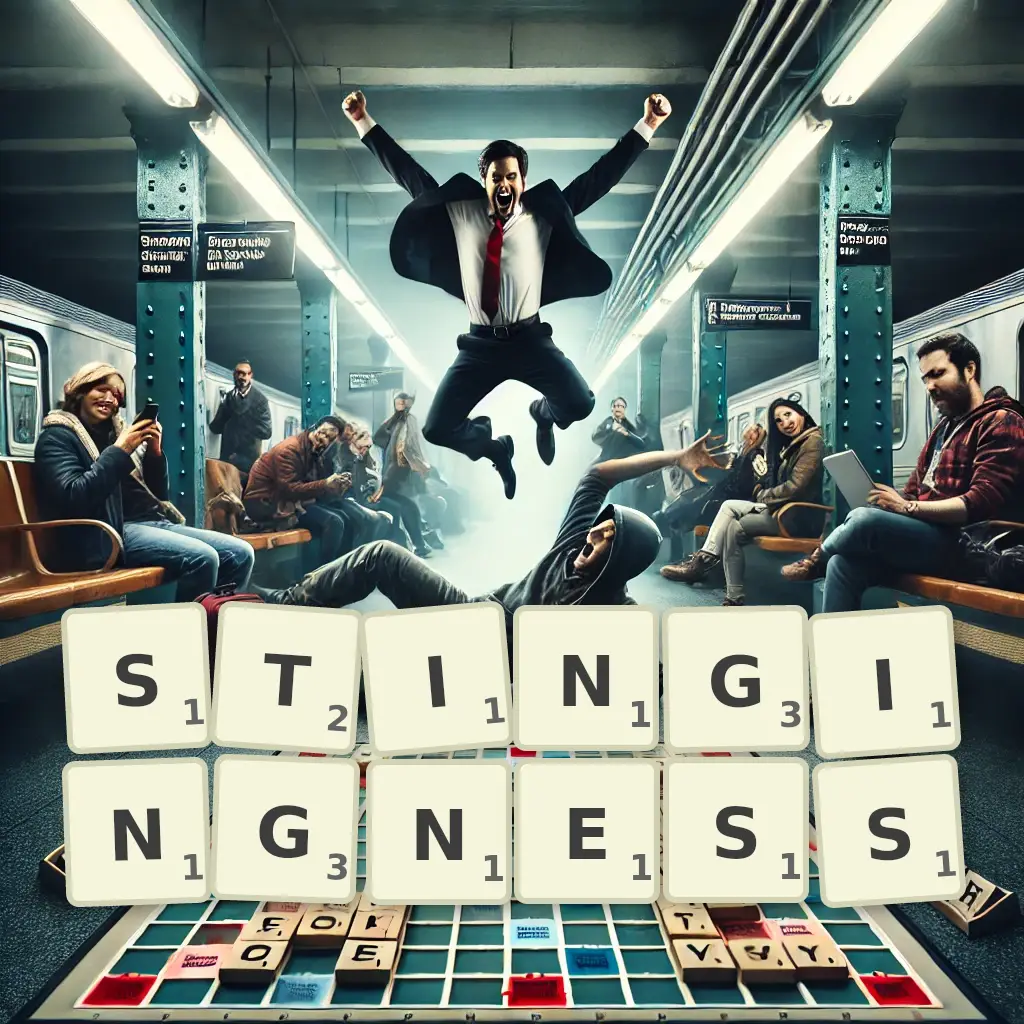 List of words with letters STINGINGNESS Words with letters STINGINGNESS