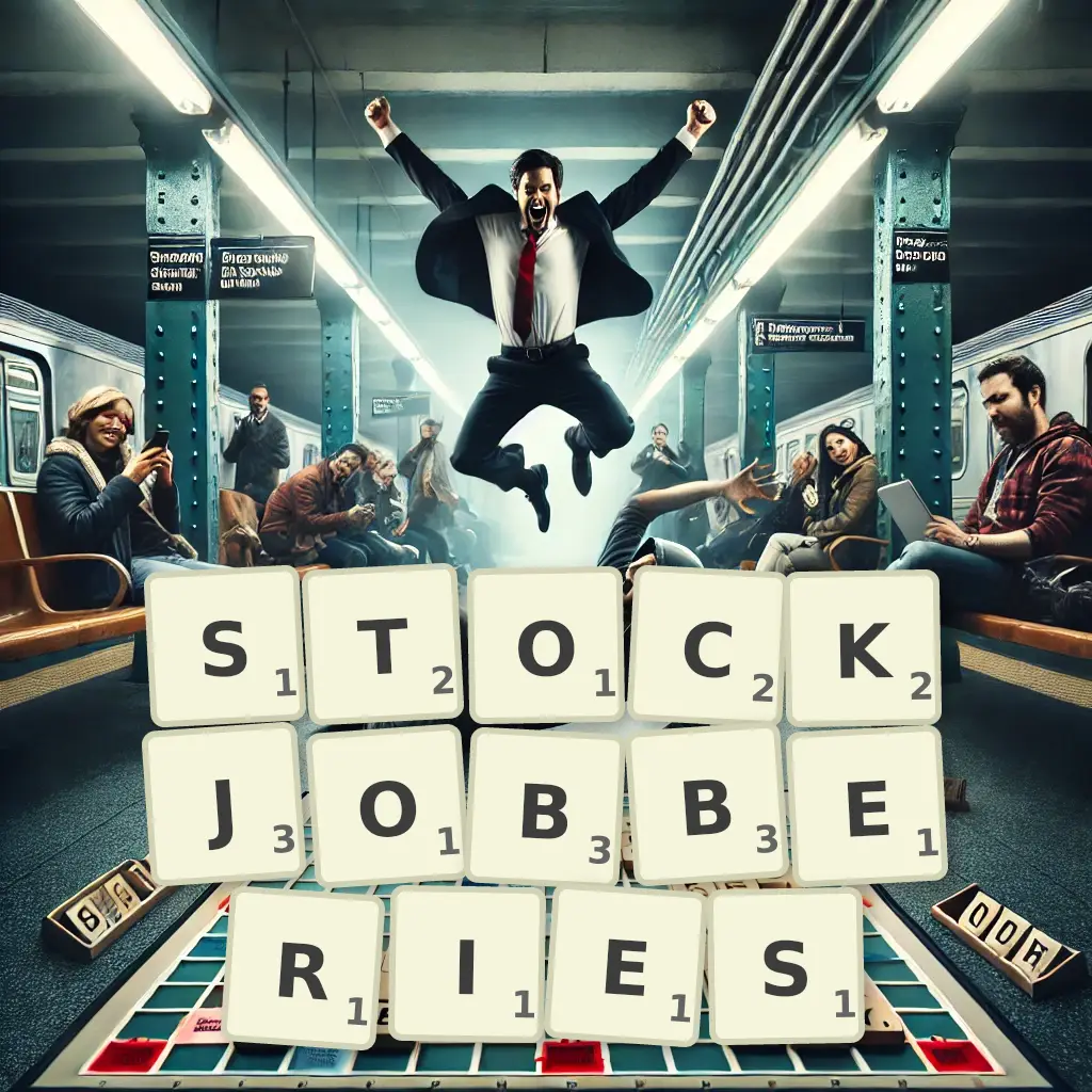 List of words with letters STOCKJOBBERIES Words with letters STOCKJOBBERIES