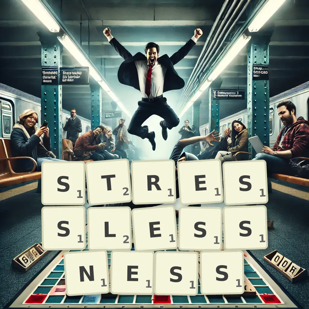 List of words with letters STRESSLESSNESS Words with letters STRESSLESSNESS