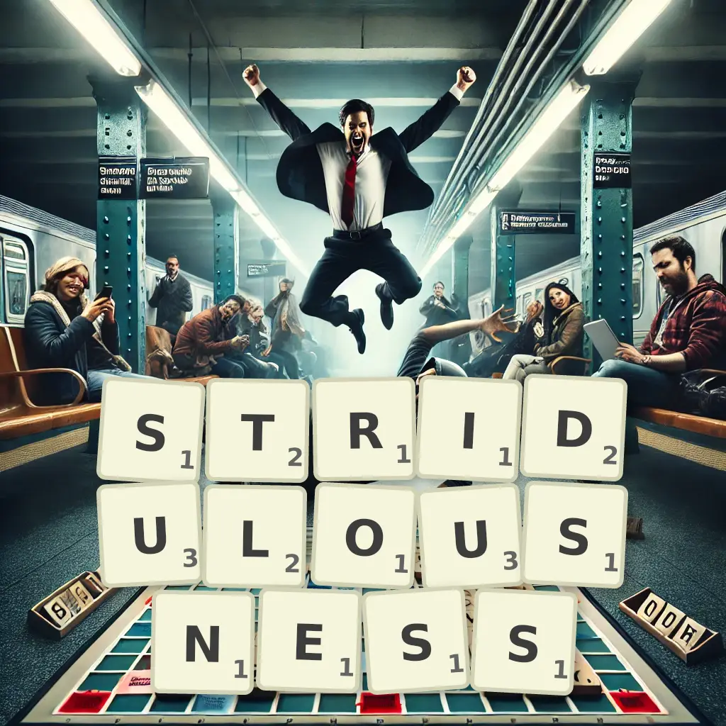 List of words with letters STRIDULOUSNESS Words with letters STRIDULOUSNESS