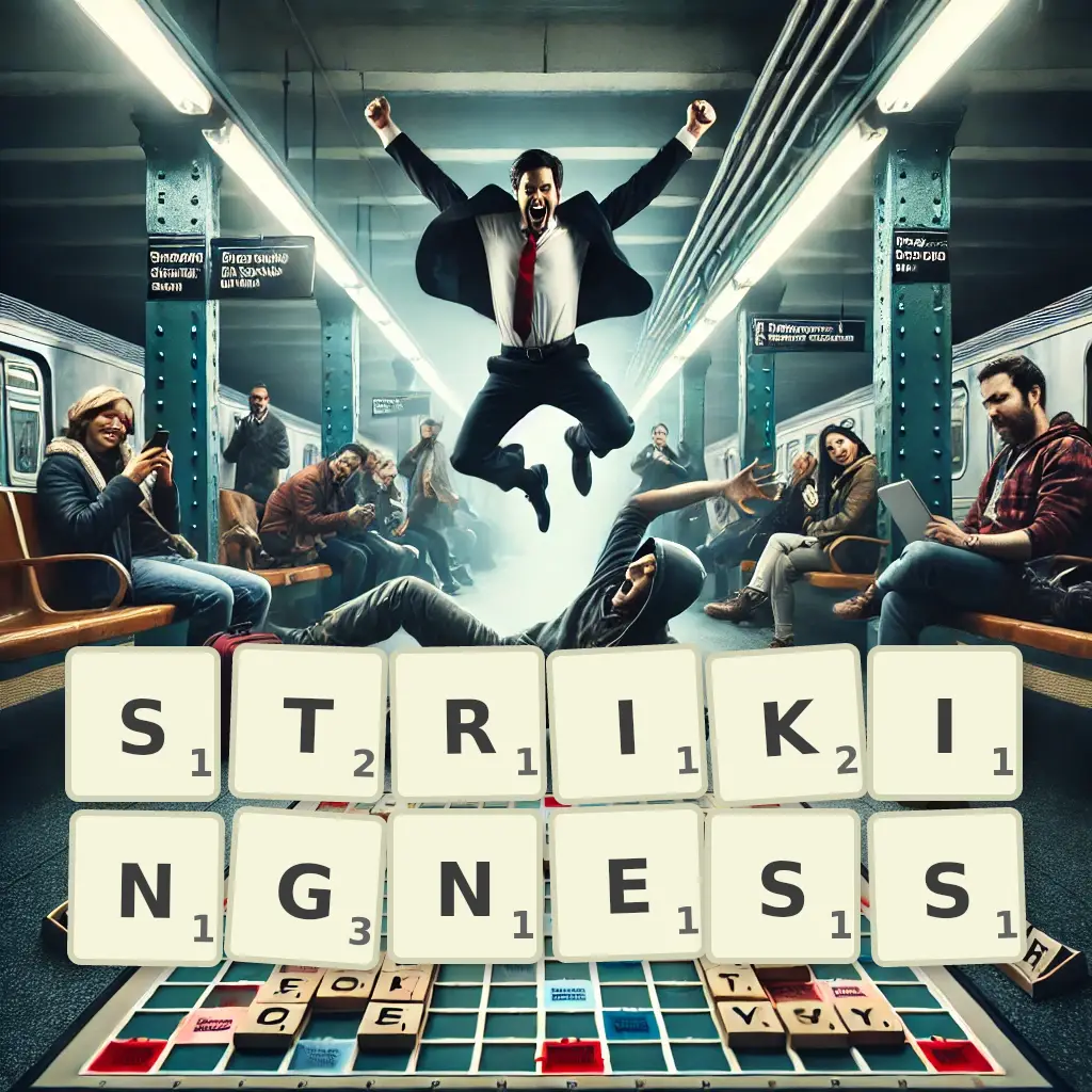 List of words with letters STRIKINGNESS Words with letters STRIKINGNESS