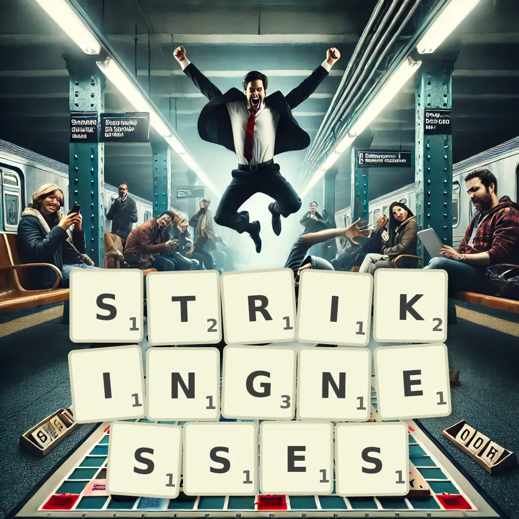 List of words with letters STRIKINGNESSES Words with letters STRIKINGNESSES