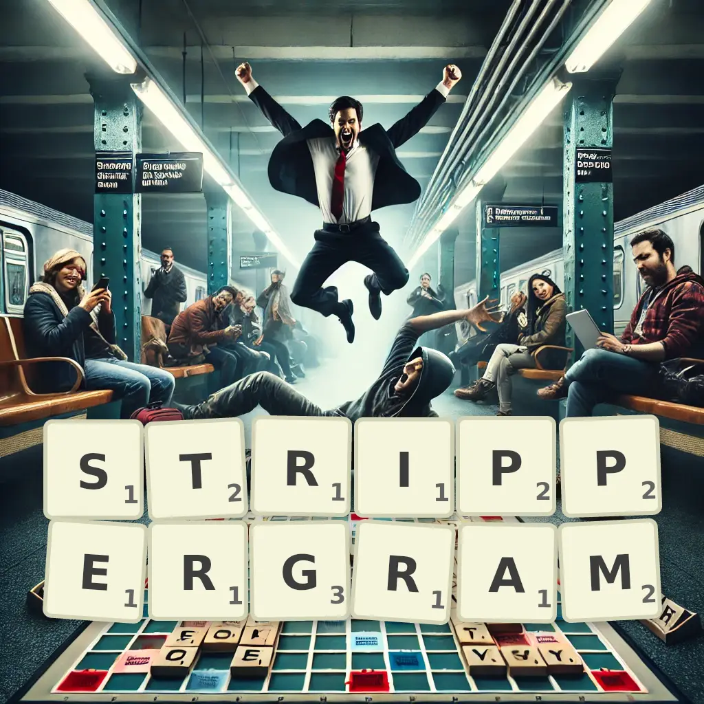 List of words with letters STRIPPERGRAM Words with letters STRIPPERGRAM