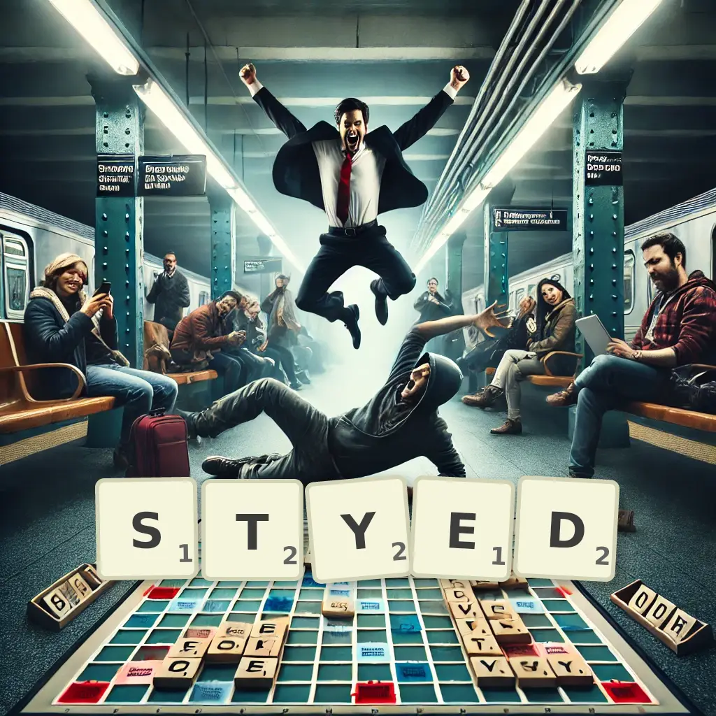 List of words with letters STYED Words with letters STYED