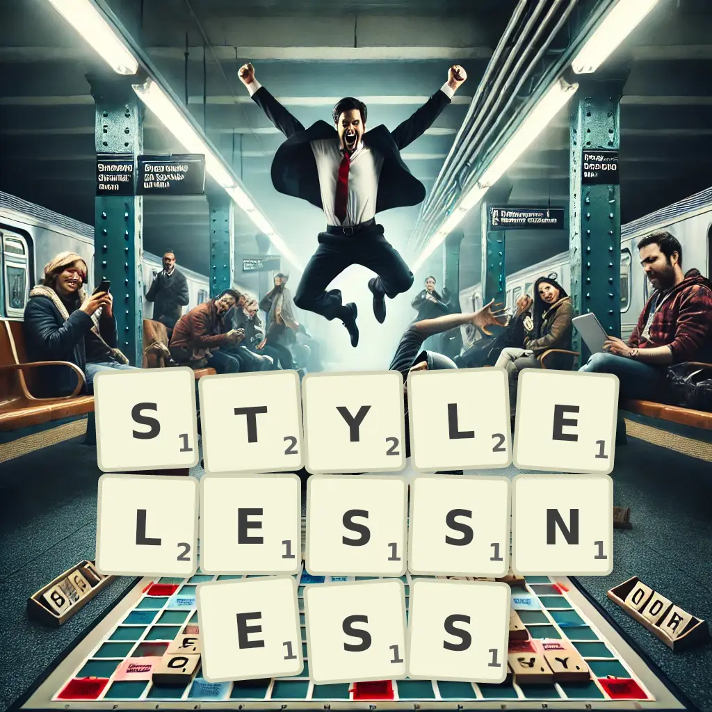 List of words with letters STYLELESSNESS Words with letters STYLELESSNESS