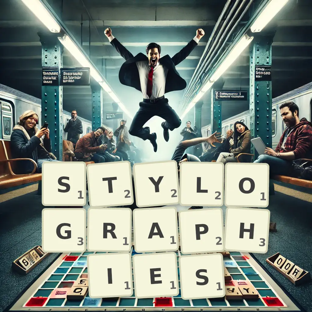 List of words with letters STYLOGRAPHIES Words with letters STYLOGRAPHIES