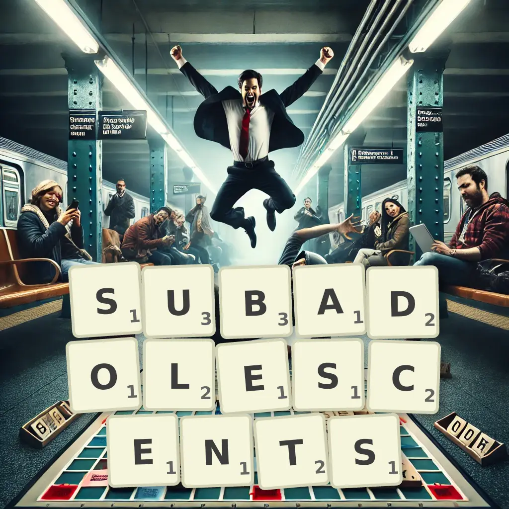 List of words with letters SUBADOLESCENTS Words with letters SUBADOLESCENTS