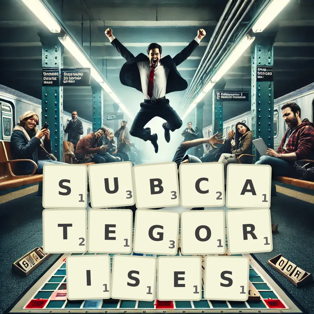 List of words with letters SUBCATEGORISES Words with letters SUBCATEGORISES