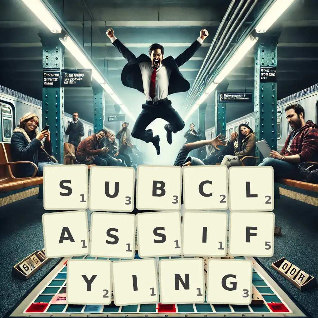 List of words with letters SUBCLASSIFYING Words with letters SUBCLASSIFYING