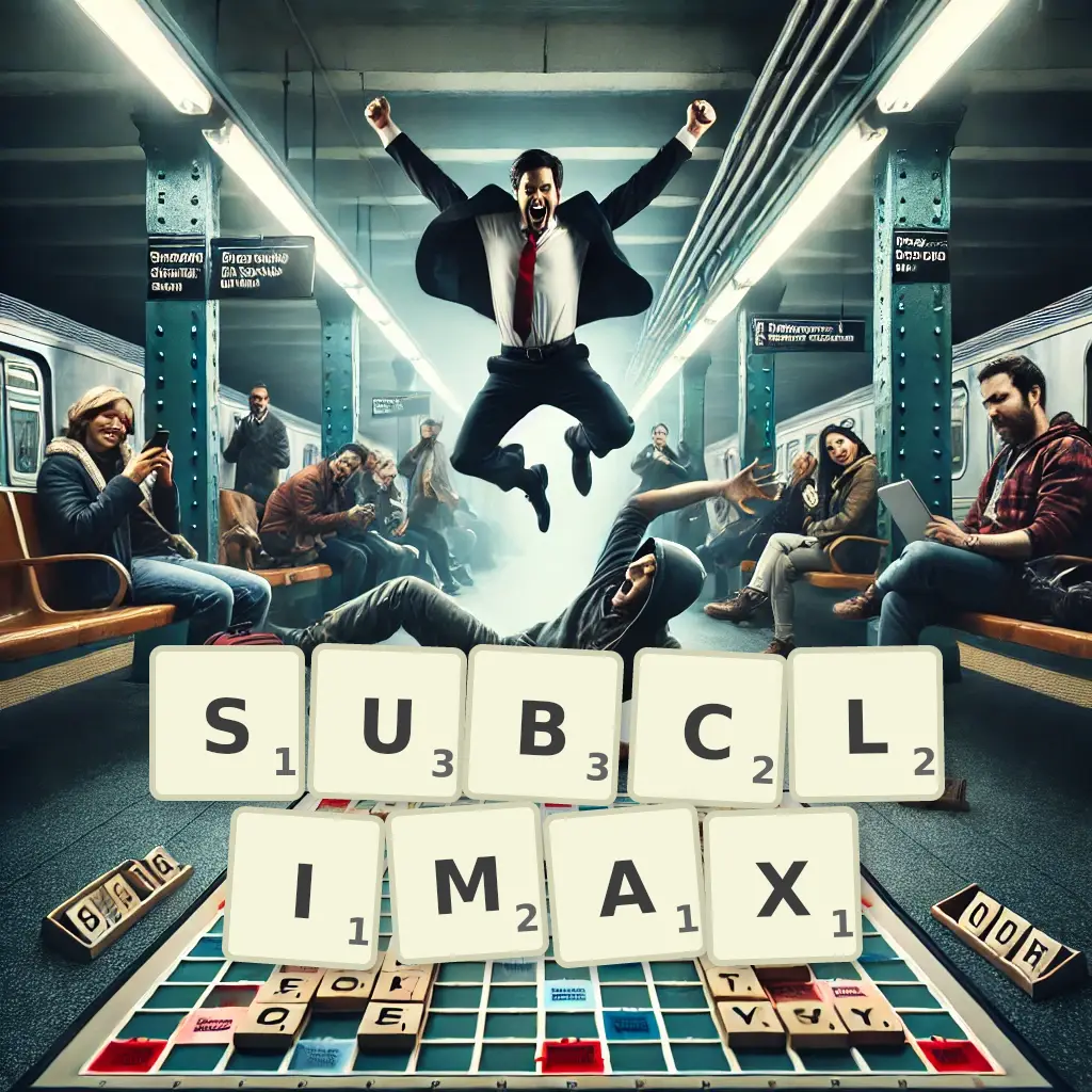 List of words with letters SUBCLIMAX Words with letters SUBCLIMAX