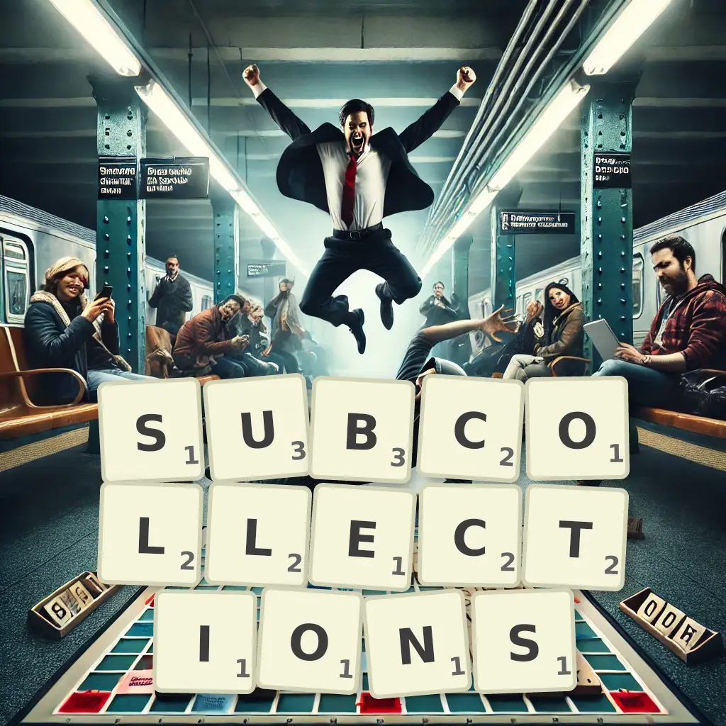 List of words with letters SUBCOLLECTIONS Words with letters SUBCOLLECTIONS