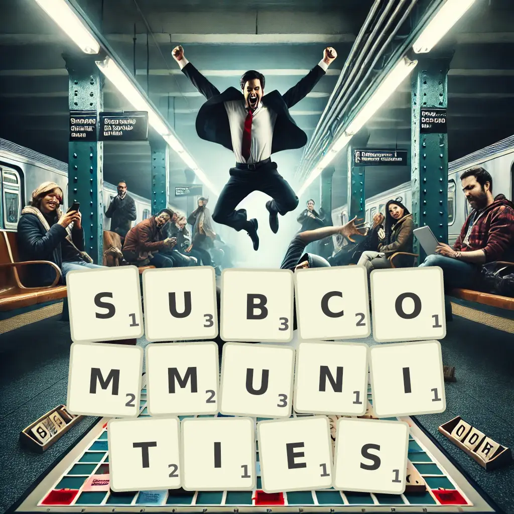 List of words with letters SUBCOMMUNITIES Words with letters SUBCOMMUNITIES