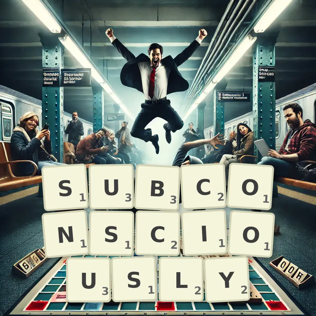 List of words with letters SUBCONSCIOUSLY Words with letters SUBCONSCIOUSLY