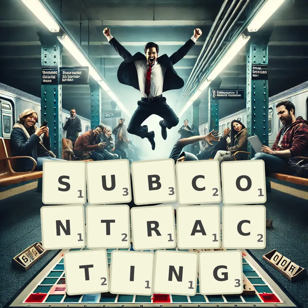 List of words with letters SUBCONTRACTING Words with letters SUBCONTRACTING