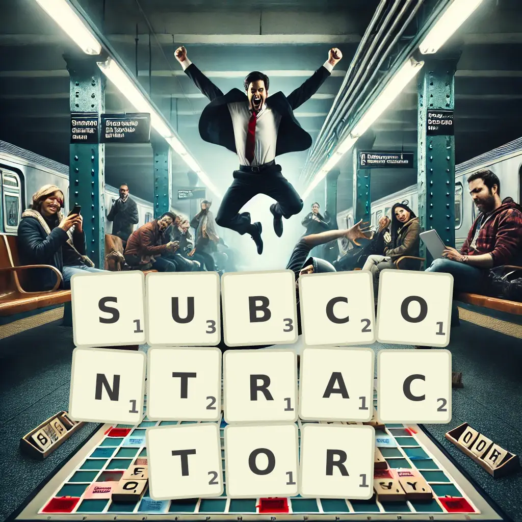 List of words with letters SUBCONTRACTOR Words with letters SUBCONTRACTOR