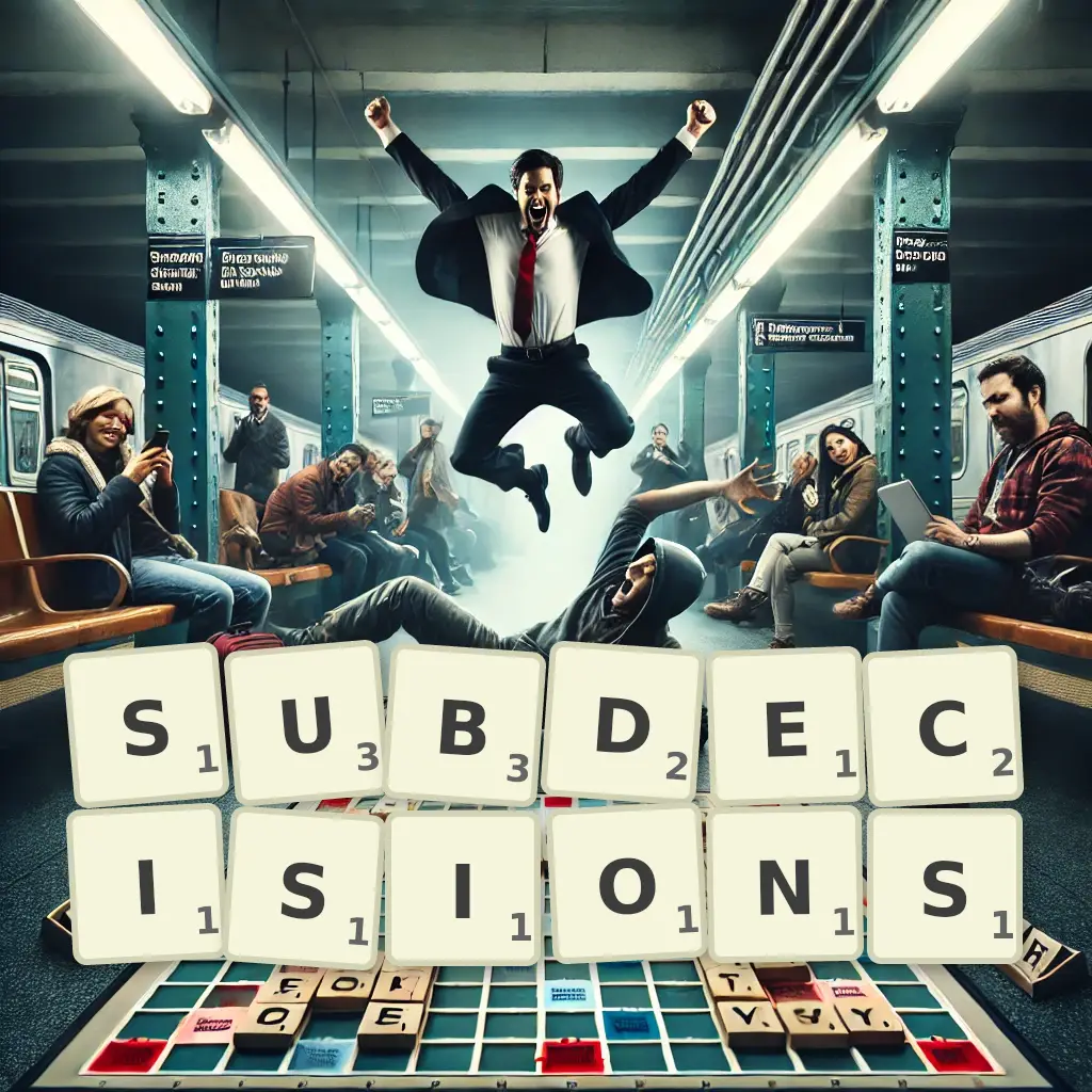 List of words with letters SUBDECISIONS Words with letters SUBDECISIONS