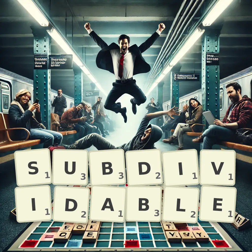 List of words with letters SUBDIVIDABLE Words with letters SUBDIVIDABLE