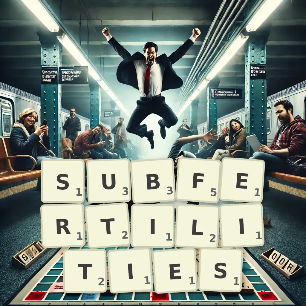 List of words with letters SUBFERTILITIES Words with letters SUBFERTILITIES