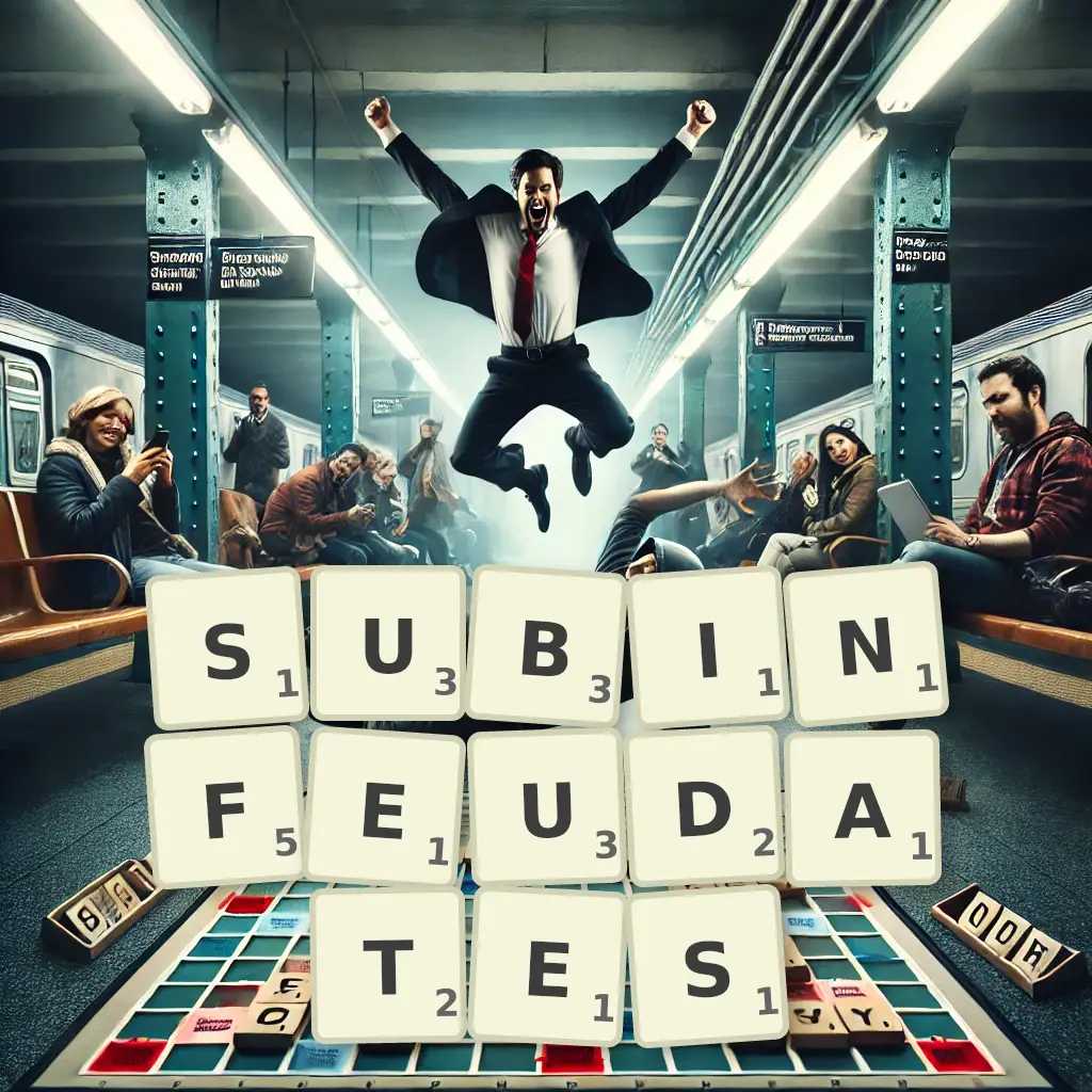 List of words with letters SUBINFEUDATES Words with letters SUBINFEUDATES