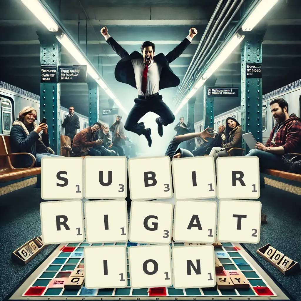 List of words with letters SUBIRRIGATION Words with letters SUBIRRIGATION